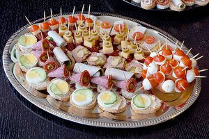 photo of hors d'oeuvres