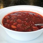 picture of daily soups: Ukrainian borscht
