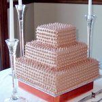 photo of a three tier cake
