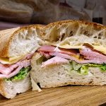 picture of ham sandwich
