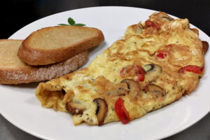 photo of omelette
