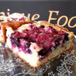 photo of mixed berry cake