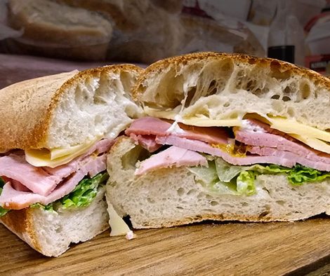 picture of ham sandwich